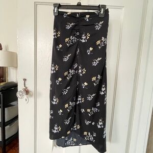 Abercrombie & Fitch Midi Floral Skirt